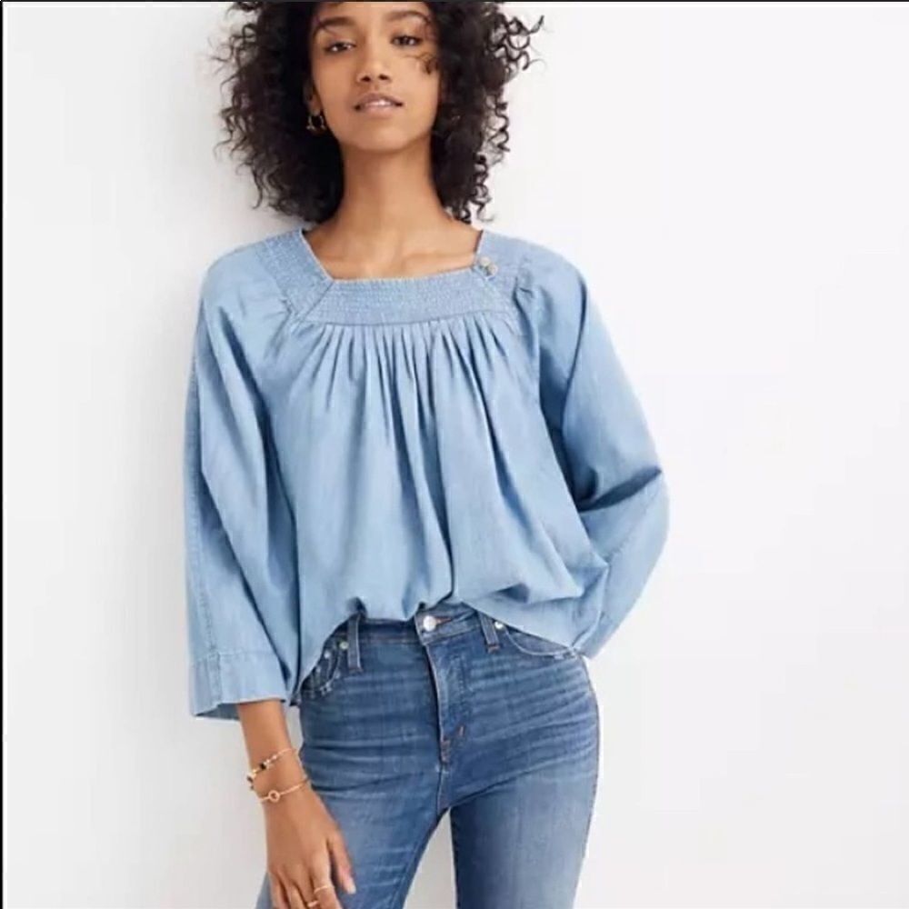 Madewell Chambray Women's Top